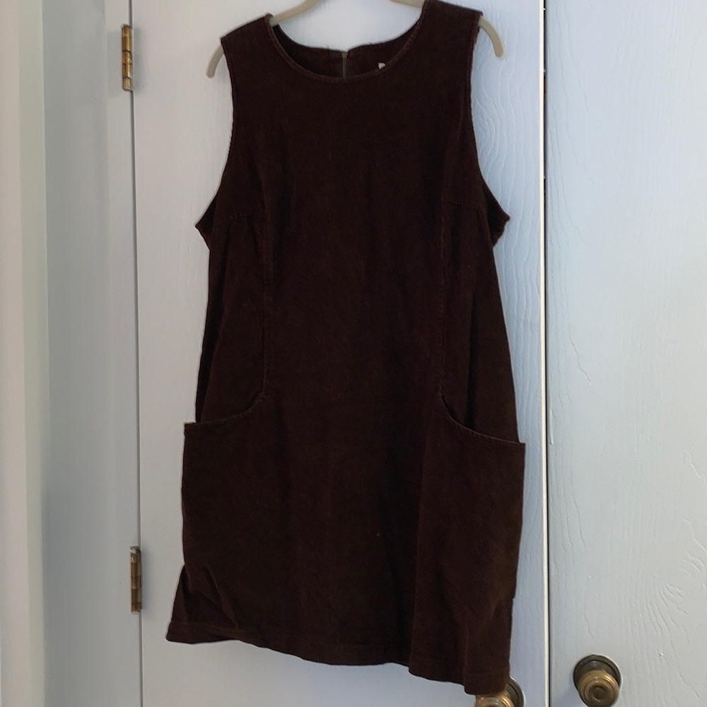 Eddie Bauer corduroy dress
